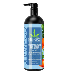 Hempz Moisture Moisture-Rich Daily Herbal Replenishing Shampoo / Шампунь Тройное увлажнение, 1000 мл