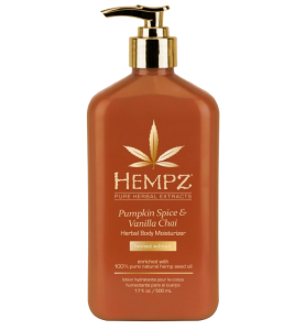 Hempz LE Pumpkin Spice & Vanilla Chai Herbal Body Moisturizer / Молочко для тела увлажняющее Тыква и Ваниль, 500 мл