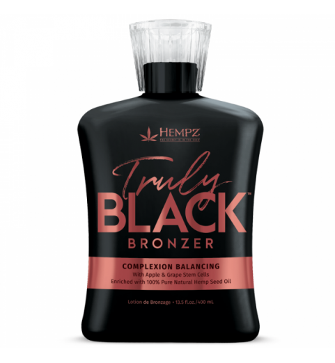 Hempz Truly Black Bronzer / Омолаживающий крем-усилитель загара с комплексным бронзированием, 400 мл