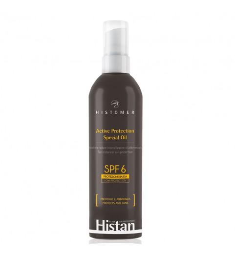 Histomer (Хистомер) Active Protection Oil SPF 6 / Масло-бронзатор для лица и тела SPF 6, 200 мл