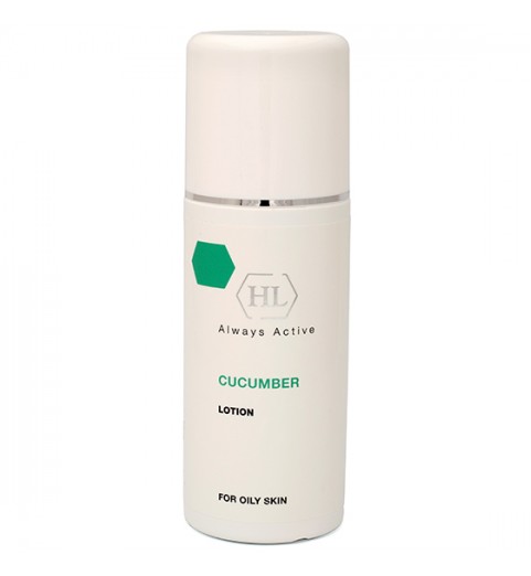 Holy Land (HL) Cucumber Lotion / Малоспиртовой лосьон с экстрактом огурца для очищения, тонизации и свежести, 250 мл