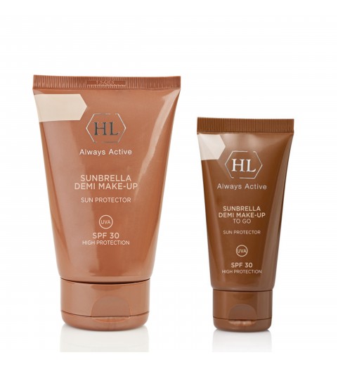 Holy Land (HL) Sunbrella Demi Make-Up SPF 30 / Солнцезащитный крем SPF 30 с фильтрами UVA+UVB, ухаживающими компонентами и тональным эффектом, 50 мл