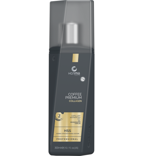 Honma Tokyo Шаг 2: Гелеобразный состав Coffee Premium Collagen Capillary Regenerating Gel, 300 мл