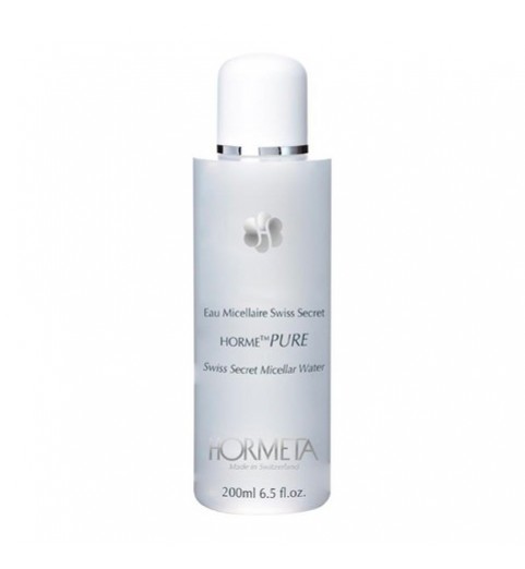 Hormeta (Ормета) HormePure Swiss secret micellar water / ОрмеПюр Мицеллярная вода Секрет Швейцарии, 200 мл