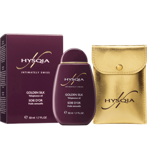 Hysqia golden silk Voluptuous Oil / Атласное увлажняющее и питательное масло "Золотой шелк", 50 мл