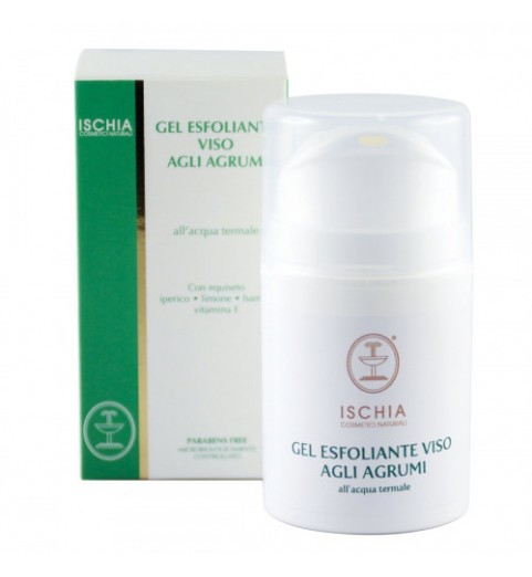 Ischia (Искья) Gel Esfoliante Viso / Отшелушивающий гель для лица с экстрактом цитрусовых, 50 мл