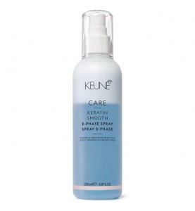 Keune Care Keratin Smooth 2 Phase Spray / Двухфазный Кондиционер-спрей Кер. комплекс, 200 мл