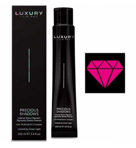 Luxury Hair Pro Precious Shadows Pink Diamond / Интенсивный прямой пигмент "Драгоценные оттенки" Розовый бриллиант, 100 мл