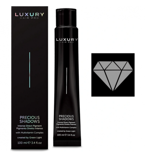 Luxury Hair Pro Precious Shadows Steel / Интенсивный прямой пигмент "Драгоценные оттенки" Сталь, 100 мл