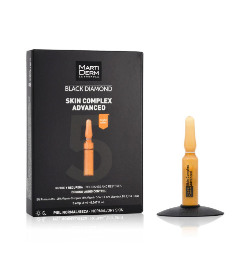 Martiderm Black Diamond Skin Complex Advanced / Ампулы Скин Комплекс Эдвансед, 5х2 мл