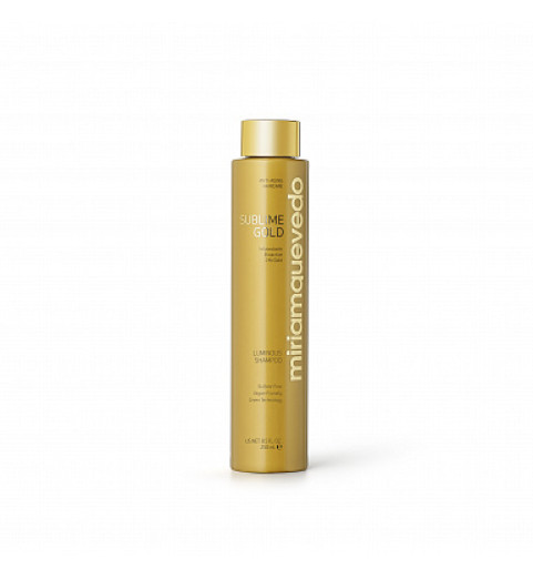 Miriam Quevedo Sublime Gold Luminous Shampoo / Золотой шампунь для сияния волос, 250 мл