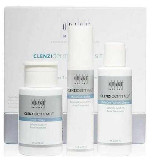 Obagi CLENZIderm M.D. For Normal To Oily Skin / Система Obagi CLENZIderm M.D. для нормальной и жирной кожи, 118+148+47 мл