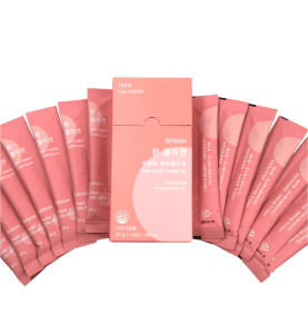 Opskin Teen Collagen / Морской коллаген с экстрактом грейпфрута, набор из 6 упаковок на курс 3 месяца (84 стика по 20г)