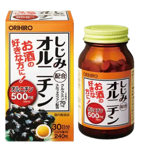 Orihiro Shijimi extract with Ornithine / БАД Экстракт шиджими с орнитином, 300 мг х 240 капсул Orihiro Shijimi extract with Ornithine / БАД Экстракт шиджими с орнитином, 300 мг х 240 капсул