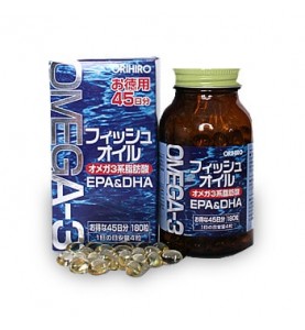 Orihiro (Орихиро) БАД "Омега-3", 180 таблеток