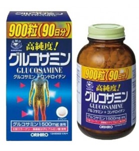 Orihiro (Орихиро) БАД "Глюкозамин с хондроитином и витаминами", 900 таблеток