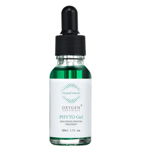 OxygenCeuticals Phyto Gel / Увлажняющая сыворотка на водной основе для контроля уровня меланина, 30 мл