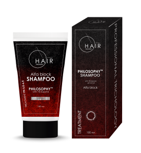 Philosophy Alfa Block Shampoo with 1% Kopyrrol / Шампунь от выпадения волос с 1% копирролом, 150 мл