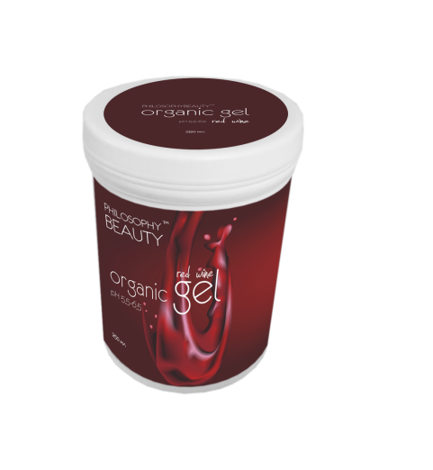 Philosophy Organic Gel Red Wine / Маска на основе клеточного сока из морских водорослей и красного виноградного вина, 250 мл