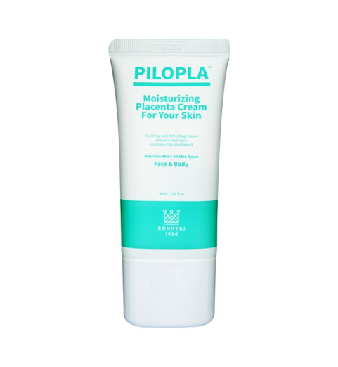 PlaReceta PiloPla Moisturizing Cream / Крем плацентарный увлажняющий для чувствительной и поврежденной кожи, 30 мл