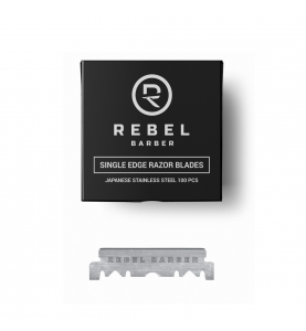 Rebel Barber Single Blade Сменные лезвия для опасных бритв, 100 шт