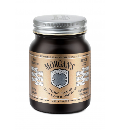 Morgans Pomade Oudh & Amber / Помада для укладки, 100 г