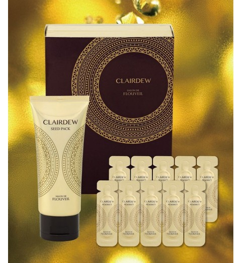 Salon de Flouveil Set Clairdew Collection / Омолаживающий набор (маска и плацентарные сыворотки 10 шт)