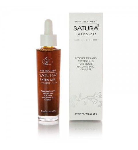 Satura Lotion Extra Mix / Лосьон Сатура для восстановления и укрепления корней волос, 50 мл