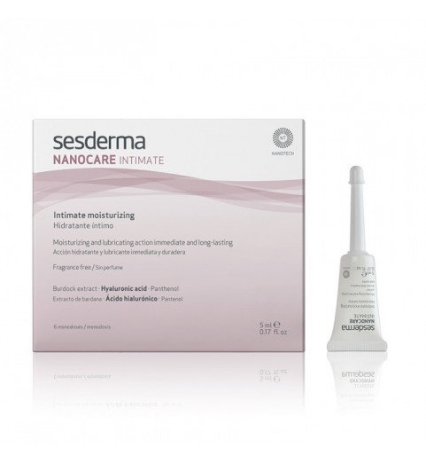 Sesderma Nanocare Intimate Moisturizing Gel / Гель интимный увлажняющий, 6 монодоз по 5 мл