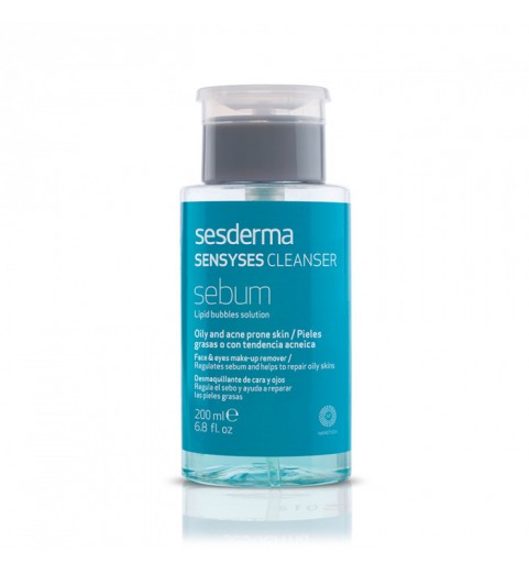 Sesderma Sensyses Cleanser Sebum / Лосьон липосомальный для снятия макияжа для жирной и склонной к акне кожи, 200 мл