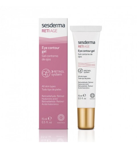 Sesderma Reti Age Eye Contour Gel / Гель антивозрастной для зоны вокруг глаз, 15 мл