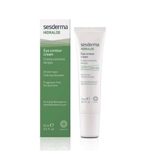 Sesderma Hidraloe Eye Contour Cream / Крем-контур увлажняющий для зоны вокруг глаз, 15 мл