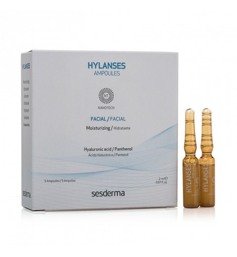 Sesderma Hylanses Ampoules / Средство в ампулах увлажняющее, 5 шт. по 2 мл