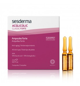 Sesderma Acglicolic Classic Forte Ampoules / Средство в ампулах форте с гликолевой кислотой, 5 шт по 2 мл