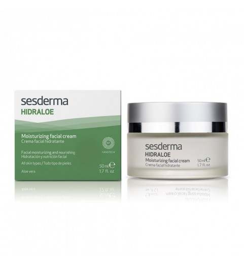 Sesderma Hidraloe Moisturizing Facial Cream / Крем увлажняющий для лица, 50 мл