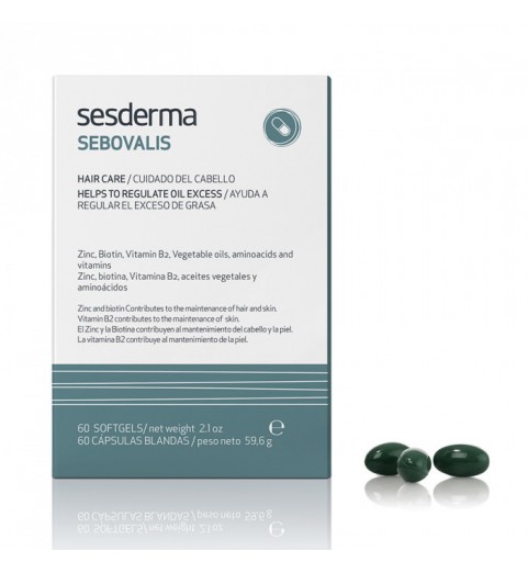 Sesderma Sebovalis Food Supplement / БАД к пище "Себовалис", 60 капсул