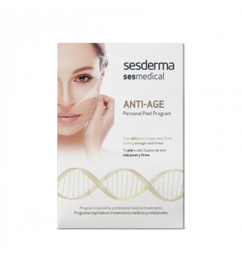 Sesderma Sesmedical Anti-Age Personal Peel Program / Программа персональная "Антивозрастная" (салфетка-эксфолиант, крем запечатывающий), уп. (4 салф.+15мл)