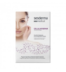 Sesderma Sesmedical Cellular Repair Personal Peel Program / Программа персональная "Клеточное восстановление" (салфетка-эксфолиант, крем запечатывающий восстанавливающий, крем пост-уходовый), уп.(4 салф.+15мл+30мл)