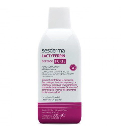 Sesderma Lactyferrin Defense Forte / Бад питьевой Лактиферрин Дефенс Форте, 500 мл Sesderma Lactyferrin Defense Forte / Бад питьевой Лактиферрин Дефенс Форте, 500 мл