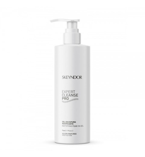 Skeyndor Expert Cleanse Pro Mattifying Foam-In-Gel / Гель матирующий пенящийся, 200 мл