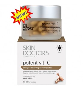 Skin Doctors (Скин Докторс) Potent Vitamin C / Дневная концентрированная сыворотка с Витамином С в капсулах, 50 капсул по 3 мл