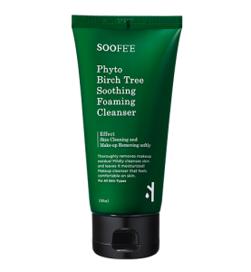 Soofee Phyto Birch Tree Soothing Foaming Cleanser / Фито пенка для умывания на основе берёзового сока, 100 мл