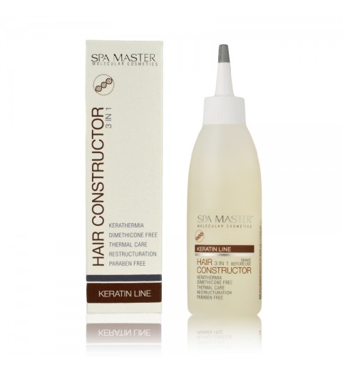 Spa Master Keratin Hair Constructor 3-In-1 / Кератиновый конструктор волос 3-в-1, 150 мл