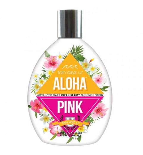 Tan Asz U Aloha Pink / Увлажняющий крем-активатор загара, для естественного набора оттенка, 400 мл