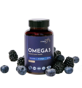 Uptrend Omega-3 Fish Oil, EPA 180 & DHA 120 / БАД Омега-3 Рыбий жир, ЭПК 180 и ДГК 120