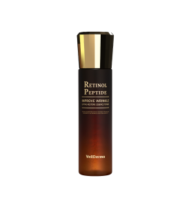 WellDerma Retinol Peptide Improve Wrinkle Lifting Restore Essence Toner / Омолаживающая пептидная тонизирующая эссенция на основе ретинола, 150 мл WellDerma Retinol Peptide Improve Wrinkle Lifting Restore Essence Toner / Омолаживающая пептидная тонизирующая эссенция на основе ретинола, 150 мл